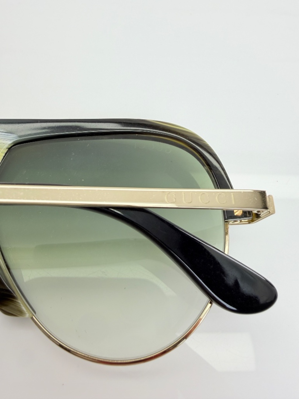Gucci GG0477S Icon Unisex Aviator Sunglasses - Picture 11 of 14